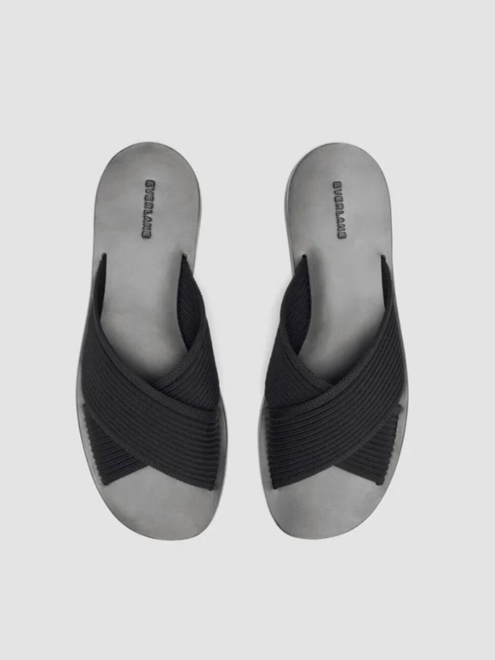NWOB Everlane - The Day Crossover Sandal (Black) - Size 8